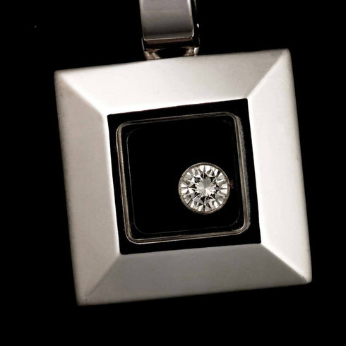 Pendant Necklace 18K White Gold