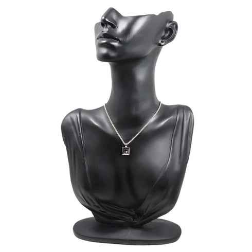 Pendant Necklace 18K White Gold