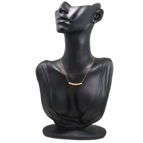 Pendant Necklace 18K Rose Gold with Diamond