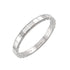 Ice Cube 1 Ring 18K White Gold