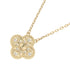 Alhambra Pendant Necklace 18K Yellow Gold and 18K Rose Gold