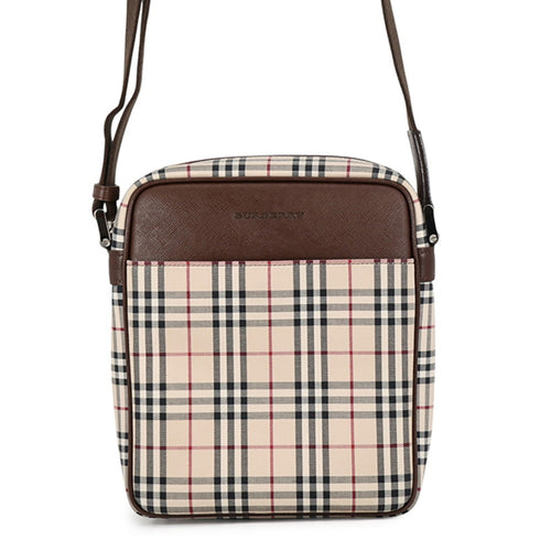 Camera Bag Vintage Check Canvas Medium