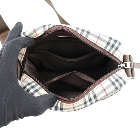 Camera Bag Vintage Check Canvas Medium