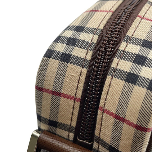 Camera Bag Vintage Check Canvas Medium