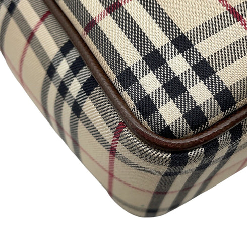 Camera Bag Vintage Check Canvas Medium