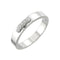 Band Ring Platinum with Diamond