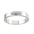 Band Ring Platinum with Diamond