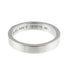 Band Ring Platinum with Diamond