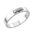 Band Ring Platinum with Diamond