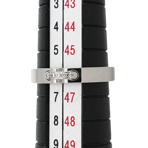 Band Ring Platinum with Diamond