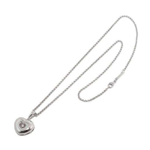 Pendant Necklace 18K White Gold 42cm