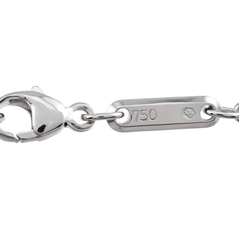 Pendant Necklace 18K White Gold 42cm