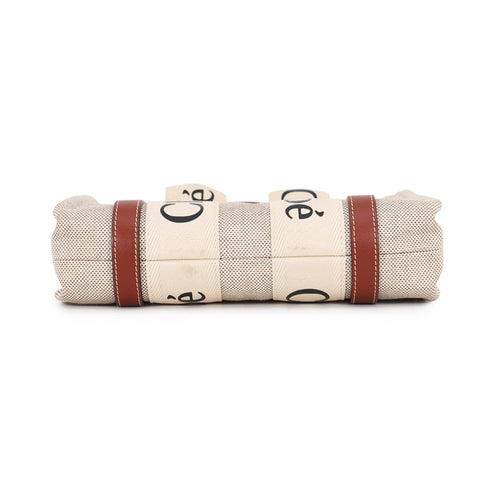 Woody Tote Canvas with Leather Small