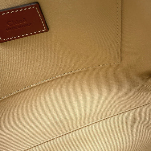 Woody Tote Canvas with Leather Small