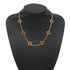 Alhambra Pendant Necklace 18K Yellow Gold and Tiger's Eye
