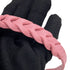 Bracelet Intreccio Nappa Leather Pink with Crystal