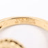 Vintage Alhambra Ring 18K Yellow Gold and Onyx