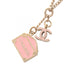 CC Logo Pendant Necklace Metal