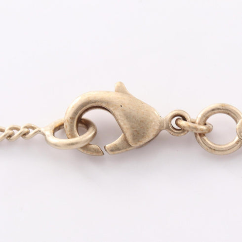 CC Logo Pendant Necklace Metal