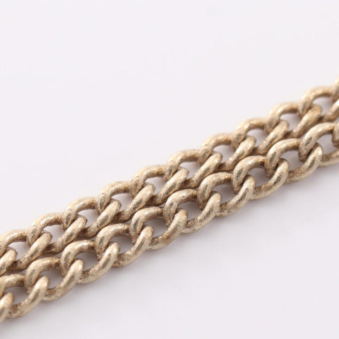 CC Logo Pendant Necklace Metal