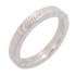 Ring 18K White Gold