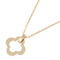 Alhambra Pendant Necklace 18K Yellow Gold