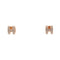 Pop H Earrings Gold-Tone Metal Gold-Tone Metal