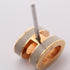 Pop H Earrings Gold-Tone Metal Gold-Tone Metal