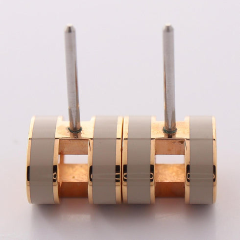 Pop H Earrings Gold-Tone Metal Gold-Tone Metal