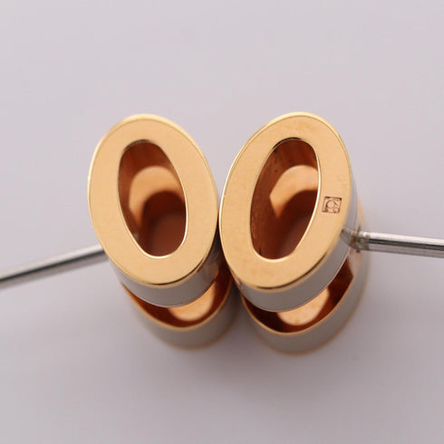 Pop H Earrings Gold-Tone Metal Gold-Tone Metal