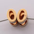 Pop H Earrings Gold-Tone Metal Gold-Tone Metal