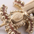 CC Logo Key Earrings Metal