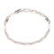 Fidelity Heart Key Bracelet 18K White Gold