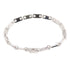 Fidelity Heart Key Bracelet 18K White Gold