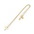 Pendant Necklace Gold Plated with Faux Pearl