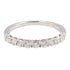 Band Ring Platinum with Diamond