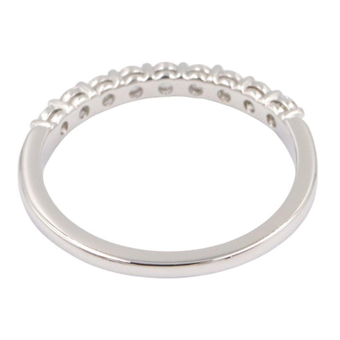 Band Ring Platinum with Diamond
