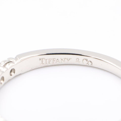 Band Ring Platinum with Diamond