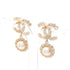 CC Logo Earrings Metal