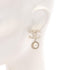 CC Logo Earrings Metal