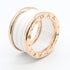 B.Zero1 Ring 18K Rose Gold and Ceramic