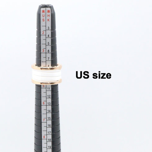 B.Zero1 Ring 18K Rose Gold and Ceramic