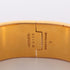 Clic Clac Bracelet Enamel and Gold Pink