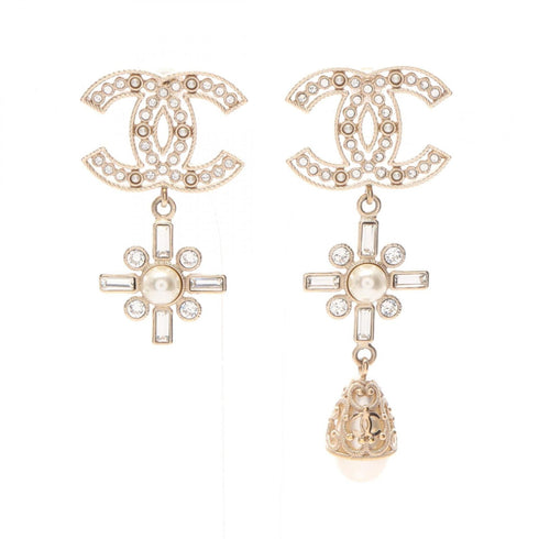 CC Logo Earrings Metal