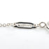 T Smile Pendant Necklace 18K White Gold