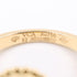 Vintage Alhambra Ring 18K Yellow Gold and Carnelian