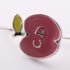 Earrings Logo Silver-Tone Metal