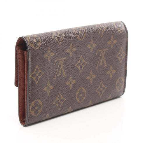 Sarah Wallet Monogram Canvas