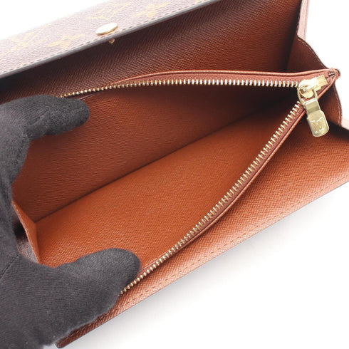 Sarah Wallet Monogram Canvas