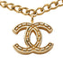 CC Logo Chain Pendant Necklace Metal